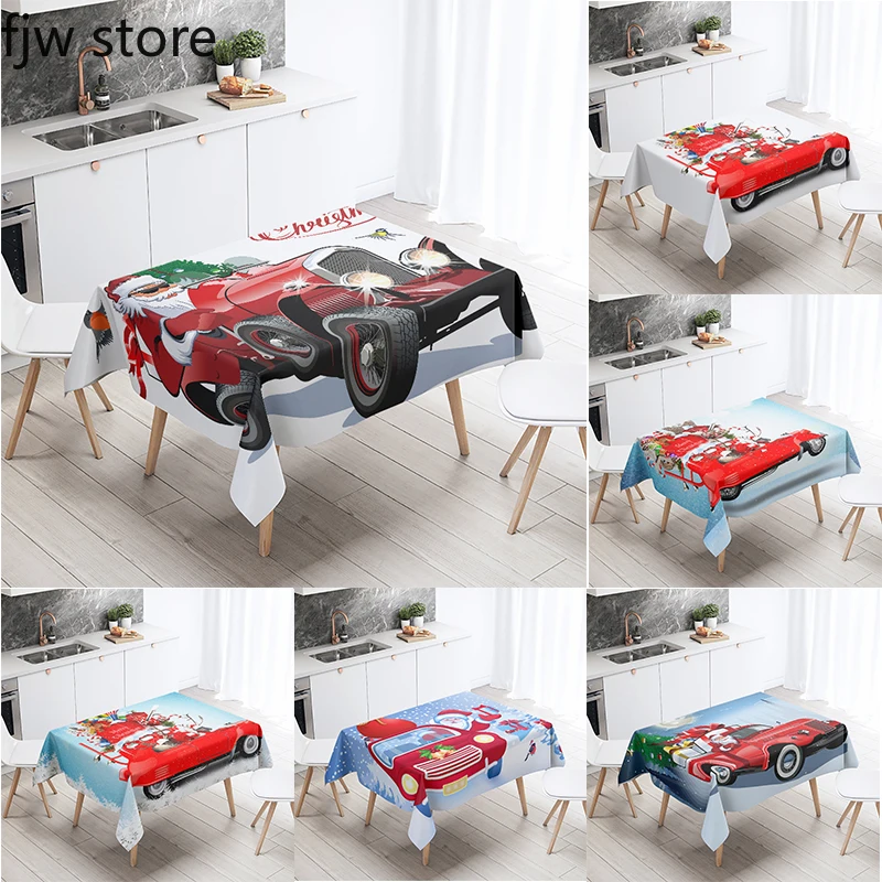 Christmas Decoration Rectangle Tablecloth Car Restaurant Table Home Decor Waterproof
Christmas Decoration Rectangle Tablecloth Car Restaurant Table Home Decor Waterproof