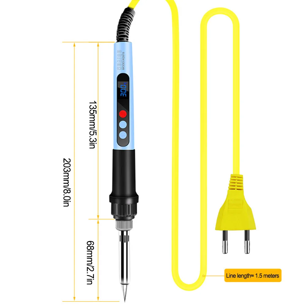 200W High-Performance Heating Core Soldering Iron Reliable Adjustable LED Electronic Soldering Iron 180~500℃ Welding Tool
200W High-Performance Heating Core Soldering Iron Reliable Adjustable LED Electronic Soldering Iron 180~500℃ Welding Tool