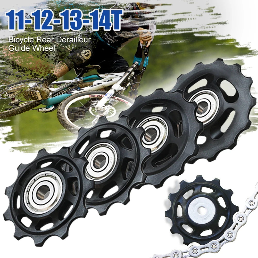 11T/12T/13T/14T MTB Bicycle Rear Derailleur Guide Wheel Steel Bearing Road Bike Pulley Jockey Wheel for Shimano Cycling Parts
11T/12T/13T/14T MTB Bicycle Rear Derailleur Guide Wheel Steel Bearing Road Bike Pulley Jockey Wheel for Shimano Cycling Parts