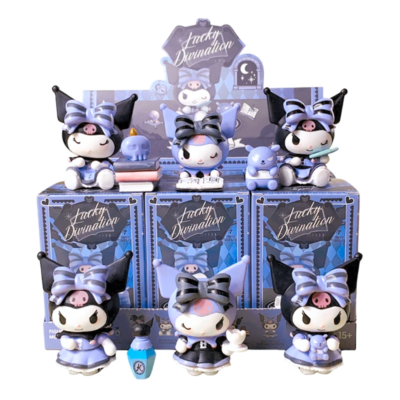 6Pcs/Set Magic Kuromi Series Blind Box Kuromi Anime Figures Dolls Mystery Box Sanrio Action Figure Model Gifts Toy for kids
6Pcs/Set Magic Kuromi Series Blind Box Kuromi Anime Figures Dolls Mystery Box Sanrio Action Figure Model Gifts Toy for kids