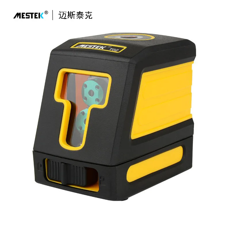 MESTEK T02 Portable high-precision green strong light level vertical outgoing line automatic adjustment laser line projector
MESTEK T02 Portable high-precision green strong light level vertical outgoing line automatic adjustment laser line projector