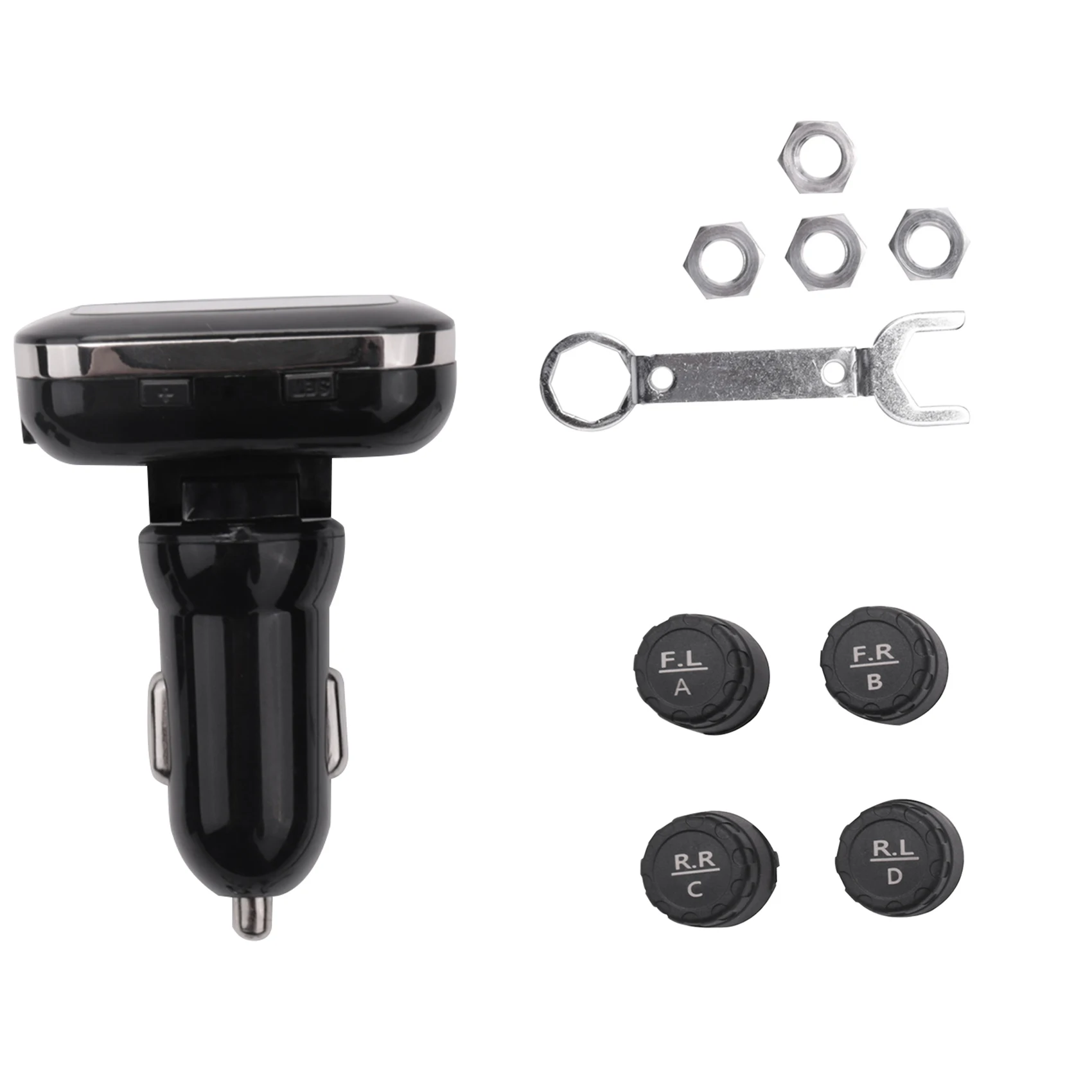 Car TPMS Tire Monitor Cigarette- Lighter Tire Pressure Alarm System Screen Can Shake USB Tire Pressure Detection System
Car TPMS Tire Monitor Cigarette- Lighter Tire Pressure Alarm System Screen Can Shake USB Tire Pressure Detection System