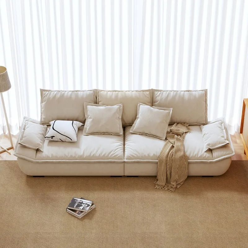 

Minimalist White Sofas Soft Living Room White Nordic Sofa Lazy Luxury Chaises Salon Sillas Para Sala De Estar Home Furniture