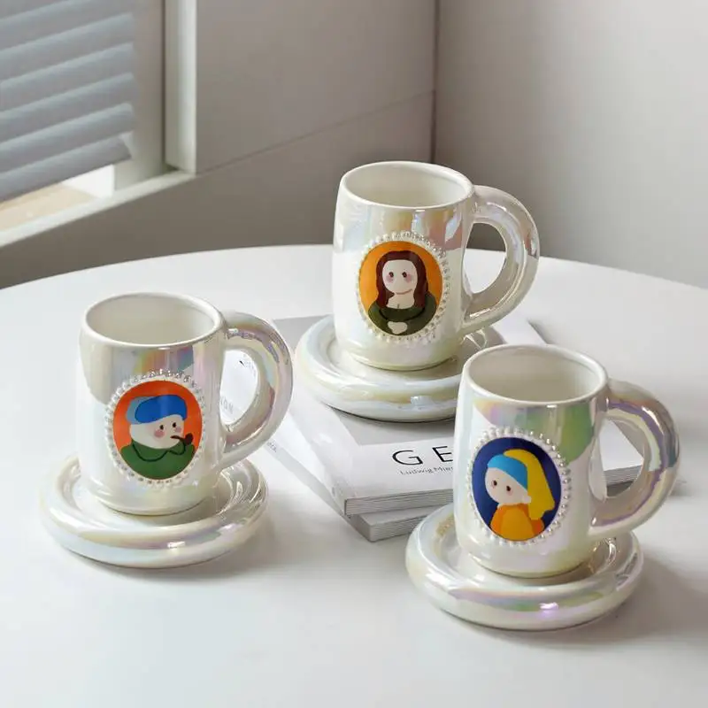 Creative Design Van Gogh Oil Painting Ceramics Mugs with Tray coffee mug Milk Tea office Cups Drinkware the Best birthday Gift
Creative Design Van Gogh Oil Painting Ceramics Mugs with Tray coffee mug Milk Tea office Cups Drinkware the Best birthday Gift
