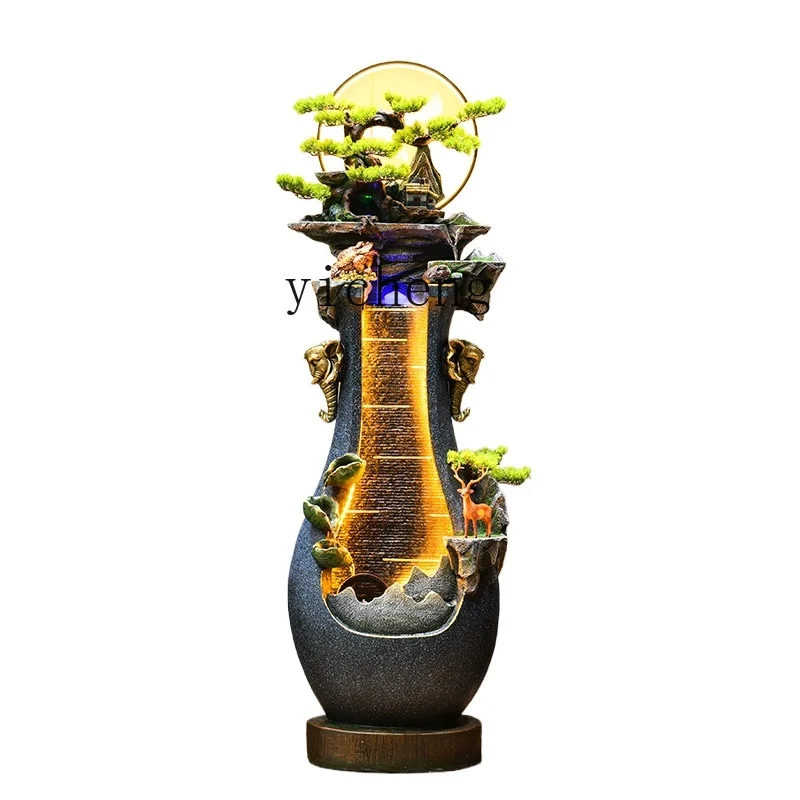 XL Lucky Flowing Water Ornaments Circular Fortune Fengshui Wheel Floor Fengshui Ball Living Room Rockery Fountain
XL Lucky Flowing Water Ornaments Circular Fortune Fengshui Wheel Floor Fengshui Ball Living Room Rockery Fountain