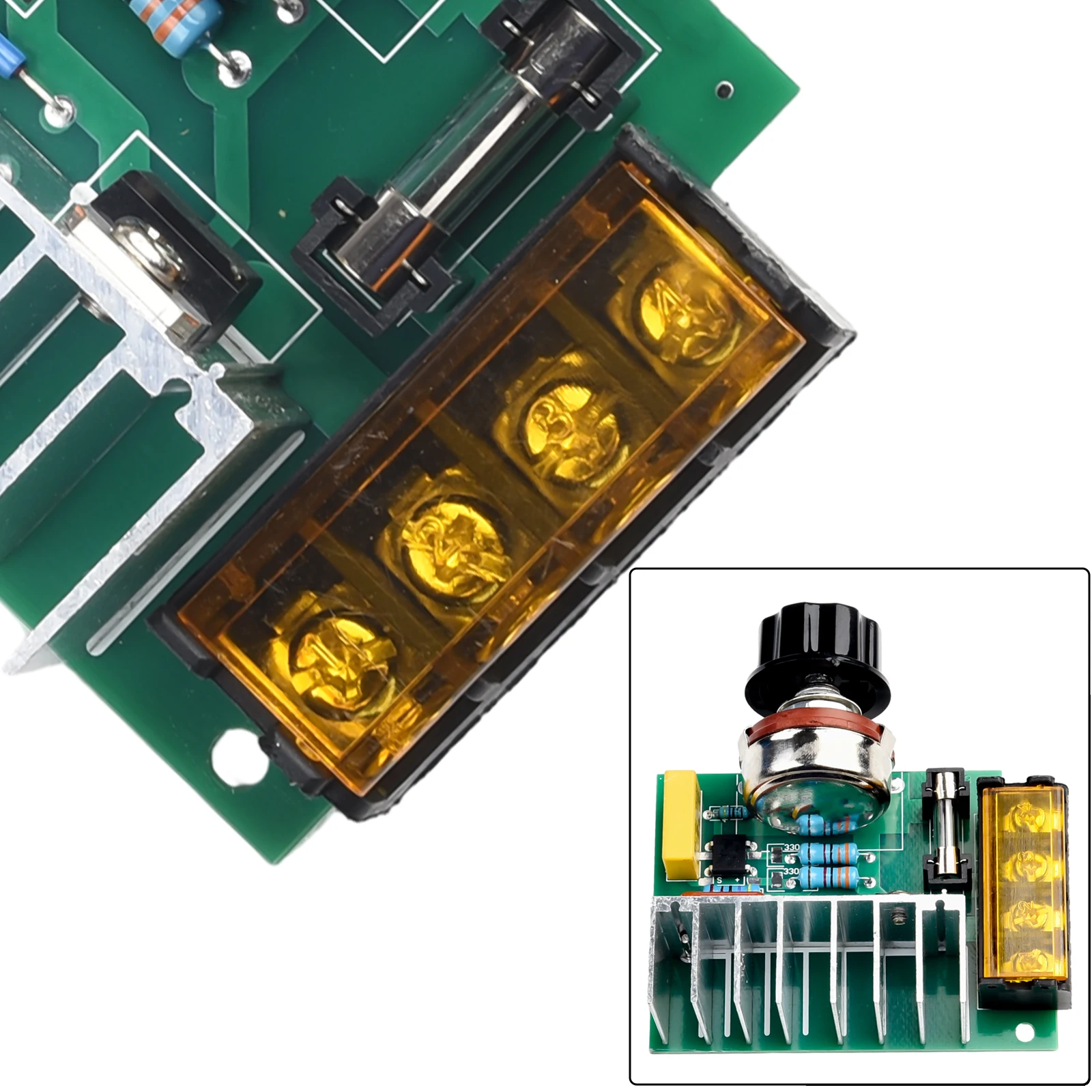 4000W 0-220V AC SCR Electric Voltage Regulator Motor Speed Controller Module Voltage Regulator Dimmers Dimming Speed
4000W 0-220V AC SCR Electric Voltage Regulator Motor Speed Controller Module Voltage Regulator Dimmers Dimming Speed