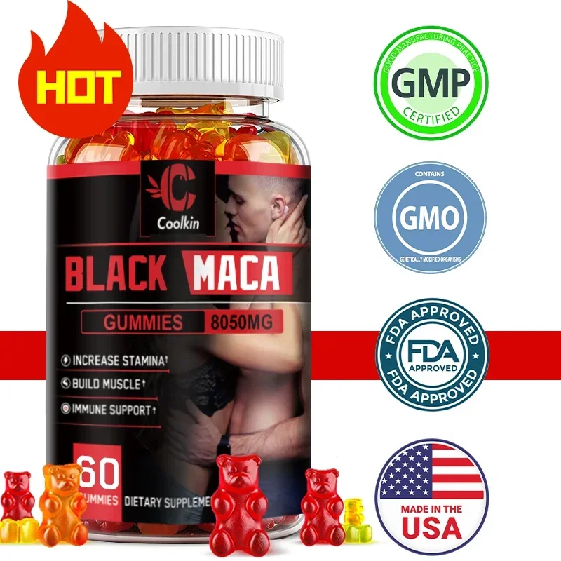 Black Maca Gummies, Men's Supplement - Mood Supplement, Super Absorption 100 Gummies
Black Maca Gummies, Men's Supplement - Mood Supplement, Super Absorption 100 Gummies