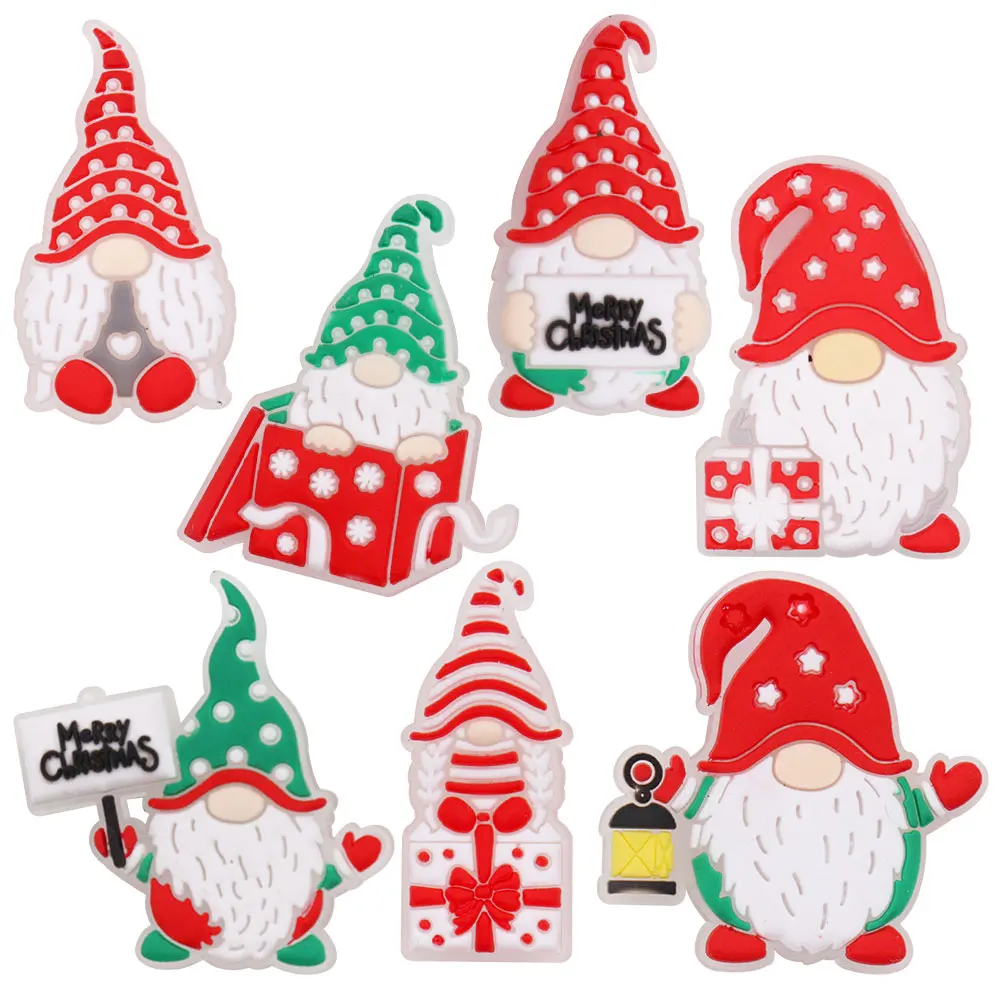 New Arrival 1pcs PVC Grow on The Night Luminous Merry Christmas Santa Hole Slipper Decoration Accessories Kids Party Xmas Gifts
New Arrival 1pcs PVC Grow on The Night Luminous Merry Christmas Santa Hole Slipper Decoration Accessories Kids Party Xmas Gifts