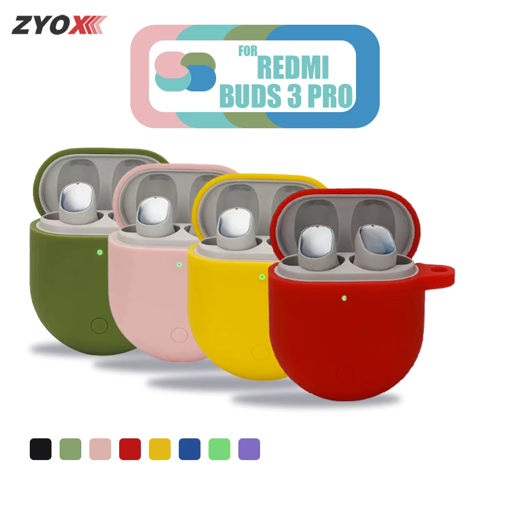 For Xiaomi Redmi Buds 3 Pro Wireless Bluetooth Earphone Liquid Silicone Soft Cover For Airdots 3pro Headphone Protection Case
For Xiaomi Redmi Buds 3 Pro Wireless Bluetooth Earphone Liquid Silicone Soft Cover For Airdots 3pro Headphone Protection Case