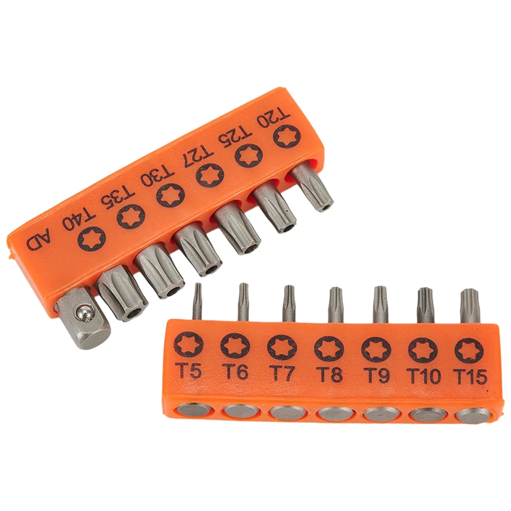 Набор бит для отвертки Torx, 14 шт., длина 25 мм, легированная сталь Премиум-качества, идеально подходит для ремонта и обслуживания
Набор бит для отвертки Torx, 14 шт., длина 25 мм, легированная сталь Премиум-качества, идеально подходит для ремонта и обслуживания