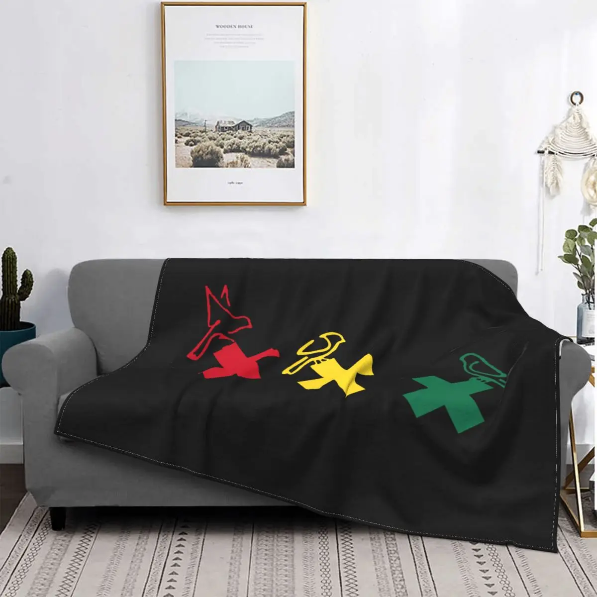 Ajax Bob Marley 3 Little Birds Colorful Blankets Fleece Printed Multi-function Lightweight Throw Blanket for Bed Bedroom Quilt
Ajax Bob Marley 3 Little Birds Colorful Blankets Fleece Printed Multi-function Lightweight Throw Blanket for Bed Bedroom Quilt
