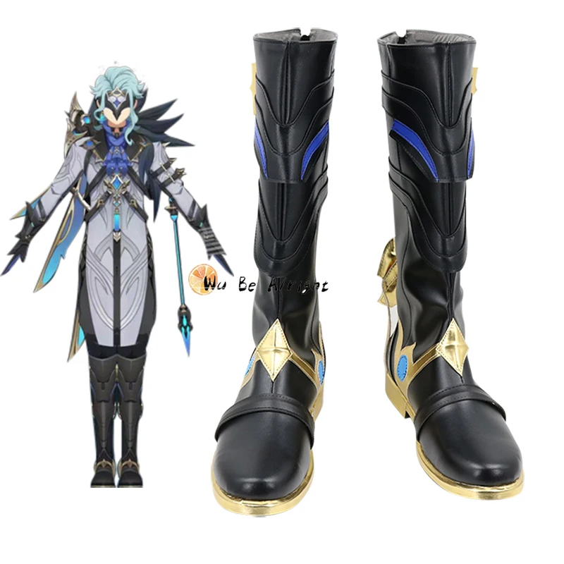 Genshin Impact IL Dottore Cosplay shoes Game Fatui Harbinger Hakase The Doctor Cosplay Halloween Party Boots Customization
Genshin Impact IL Dottore Cosplay shoes Game Fatui Harbinger Hakase The Doctor Cosplay Halloween Party Boots Customization
