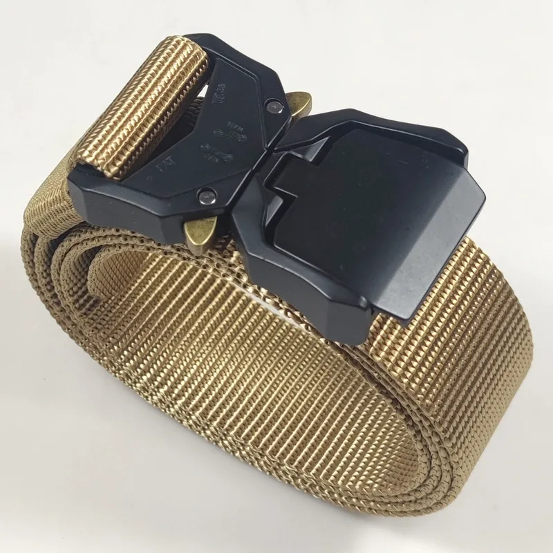 Aluminum Alloy Buckle Tactical Belt for Men's Nylon Outdoor Training Quick Release Canvas Belt
Aluminum Alloy Buckle Tactical Belt for Men's Nylon Outdoor Training Quick Release Canvas Belt