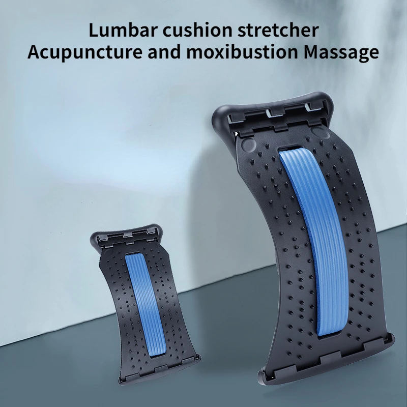 

Waist Massager Lumbar Protrusion Acupuncture Lumbar Spine Reliever Spine Lying Cushion Back Stretch Lumbar Spine Corrector