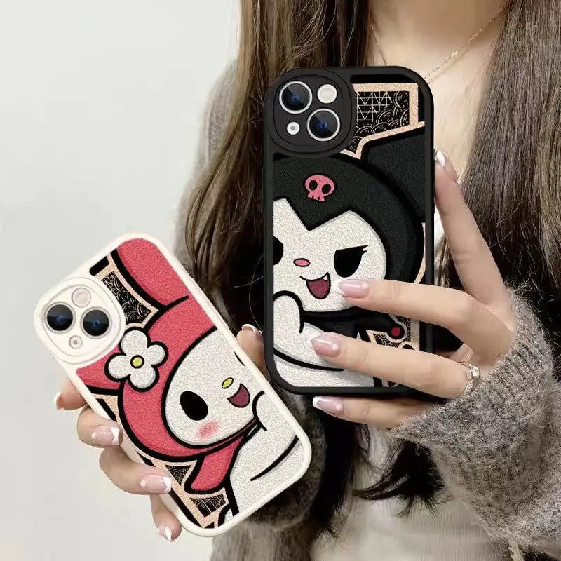 Hellokittys Cute Anime Sanrio Kuromi Mobile Phone Case Kawaii Cartoon Pochacco Sweet 14Promax/13/12Pro Protective Case Girl Gift
Hellokittys Cute Anime Sanrio Kuromi Mobile Phone Case Kawaii Cartoon Pochacco Sweet 14Promax/13/12Pro Protective Case Girl Gift