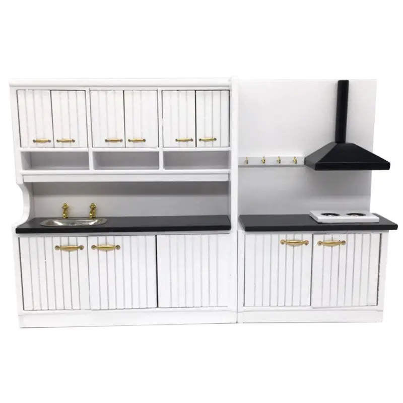 1/12 Mini Dollhouse Miniature Simulation Kitchen Sink Stove Cabinet Furniture for DOLL House Accessories
1/12 Mini Dollhouse Miniature Simulation Kitchen Sink Stove Cabinet Furniture for DOLL House Accessories