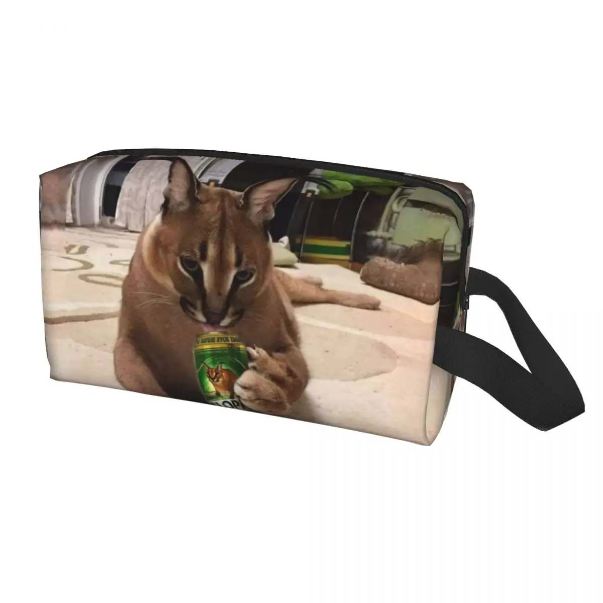 Big Floppa Meme Makeup Bag for Women Travel Cosmetic Organizer Kawaii Funny Caracal Cat Storage Toiletry Bags
Big Floppa Meme Makeup Bag for Women Travel Cosmetic Organizer Kawaii Funny Caracal Cat Storage Toiletry Bags