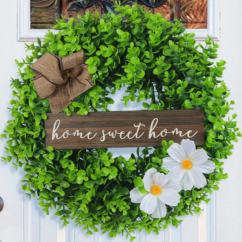 Christmas front decoration hanging Christmas wall decoration fresh plate garland door hanging
Christmas front decoration hanging Christmas wall decoration fresh plate garland door hanging