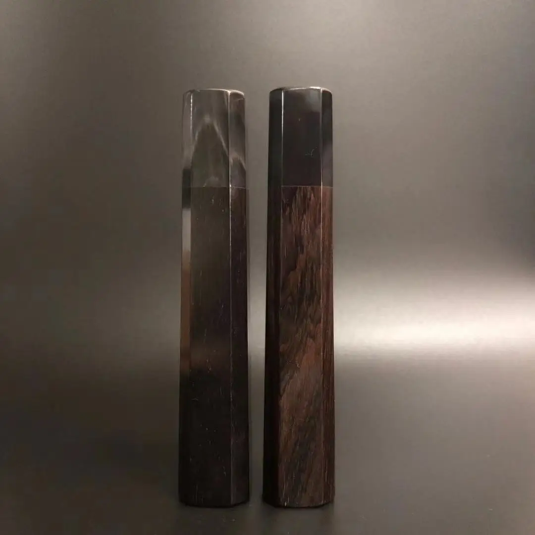 Japanese Octagonal Ebony Handle With Black Buffalo Horn Bolster DIY Kitchen Chef Knife Gyuto Yanagiba Deba Petty Sushi Knives
Japanese Octagonal Ebony Handle With Black Buffalo Horn Bolster DIY Kitchen Chef Knife Gyuto Yanagiba Deba Petty Sushi Knives