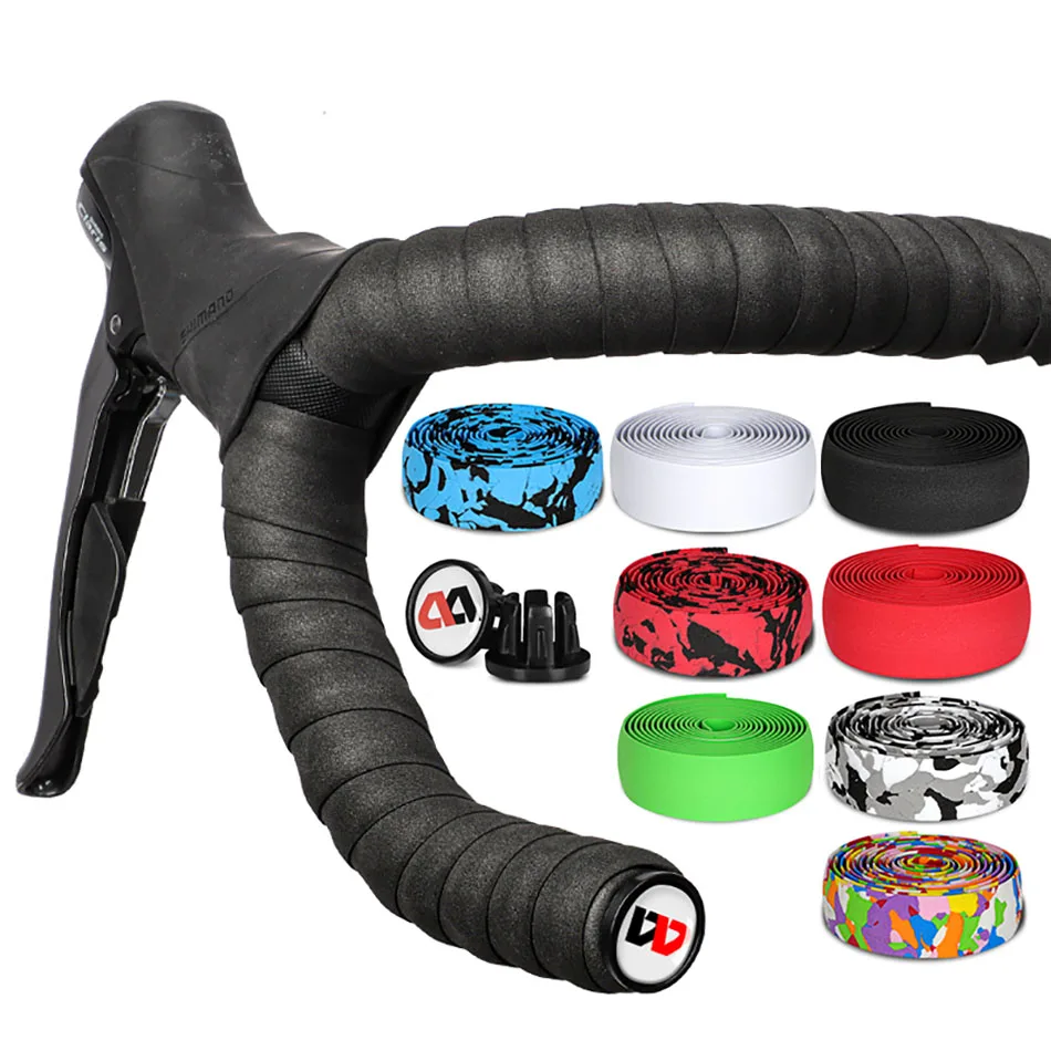 Bicycle Handlebar Tape Soft EVA PU Cycling MTB Damping Anti-Vibration Wrap Belt With 2 Plugs Bicicleta Bike Bar Tape Accessories
Bicycle Handlebar Tape Soft EVA PU Cycling MTB Damping Anti-Vibration Wrap Belt With 2 Plugs Bicicleta Bike Bar Tape Accessories