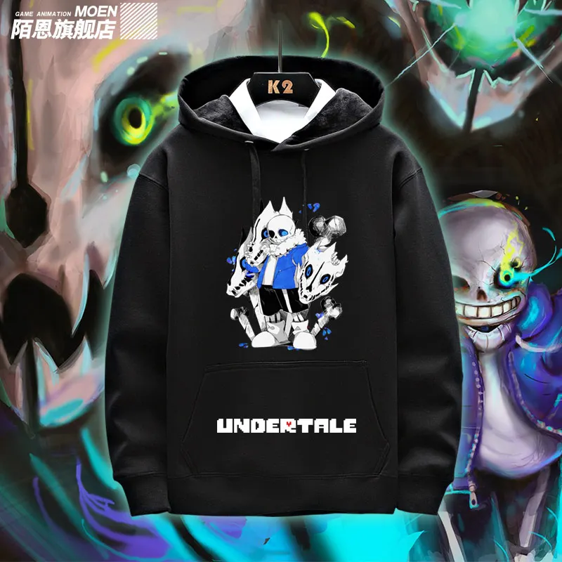 Anime Game Undertale Sans Papyrus Frisk Cosplay Spring Autumn Coat Unisex Hoodie Pullover Long Sleeve Hooded Outwear Swaetshirt
Anime Game Undertale Sans Papyrus Frisk Cosplay Spring Autumn Coat Unisex Hoodie Pullover Long Sleeve Hooded Outwear Swaetshirt