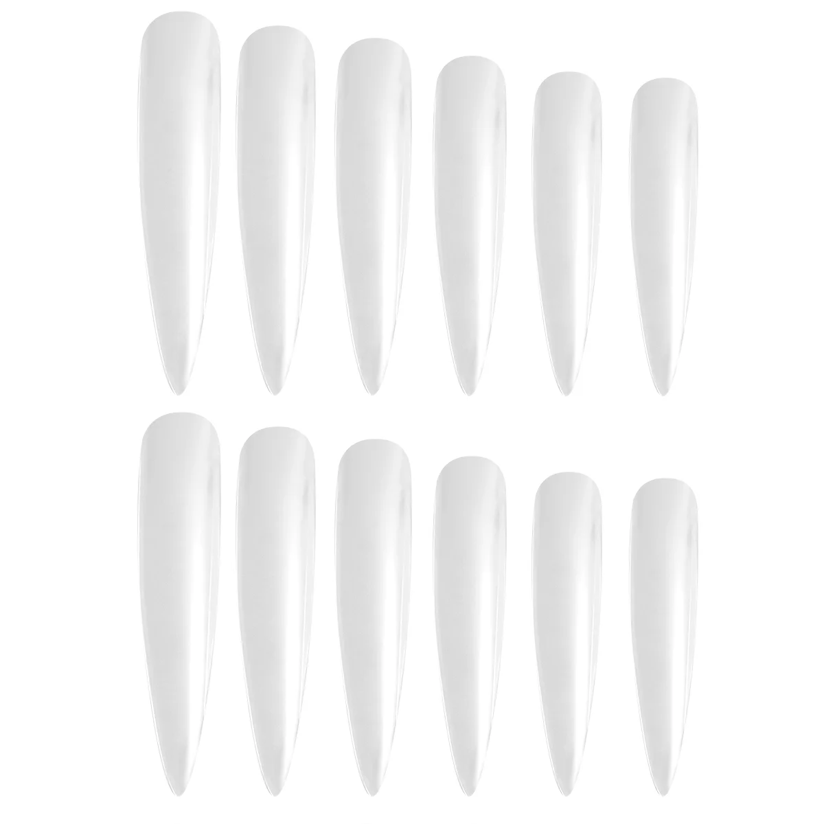 120PCS Long Clear Nail Tips- Stiletto Nail Tips Clear Cover Pointed Nail Tips Long Claw False Artificial Nail Tips
120PCS Long Clear Nail Tips- Stiletto Nail Tips Clear Cover Pointed Nail Tips Long Claw False Artificial Nail Tips