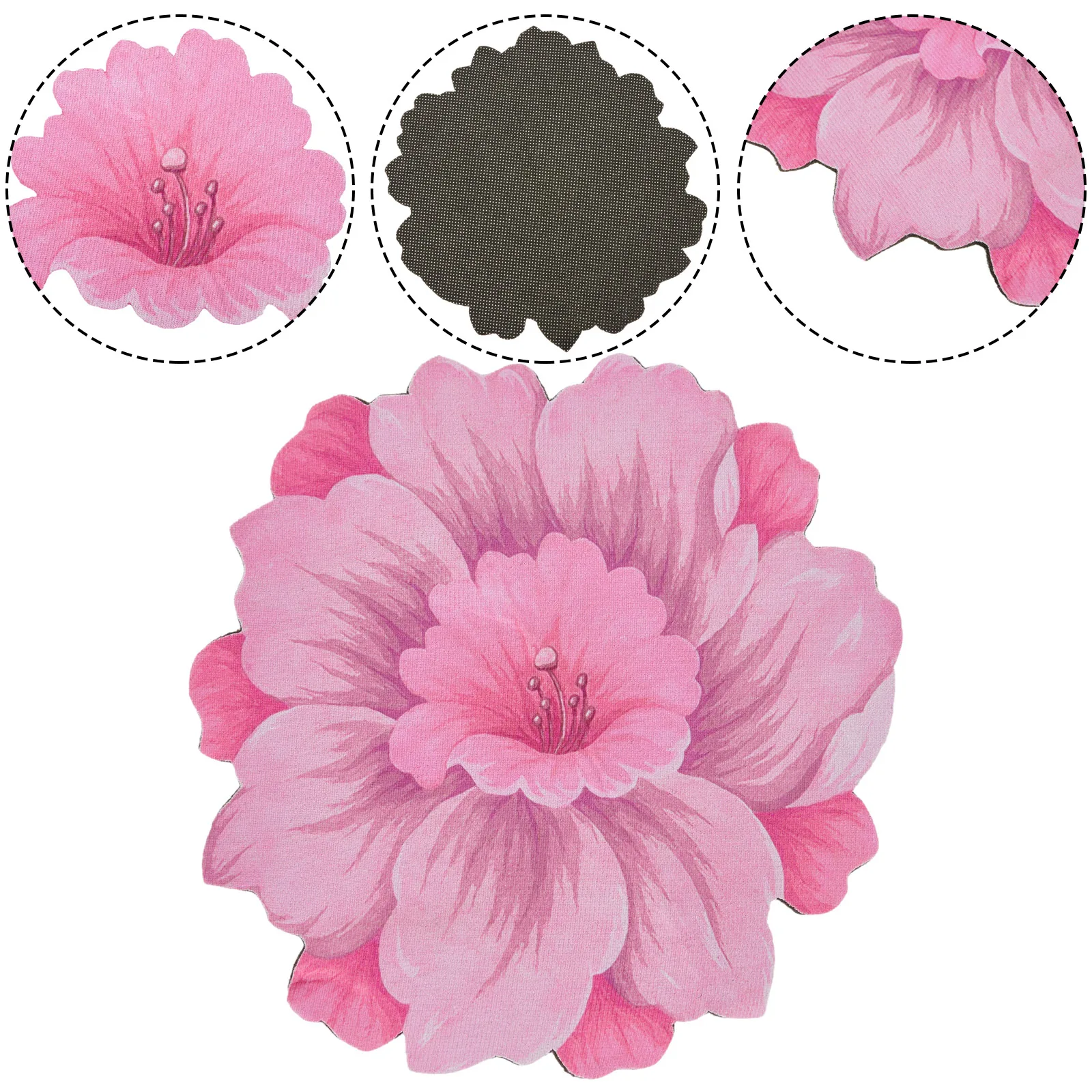 Small Flower Shaped Carpets Lotus Floor Mat For Living Room Sofa Table Mat Bathroom Water Absorbing Anti-skid Rugs 40x40cm
Small Flower Shaped Carpets Lotus Floor Mat For Living Room Sofa Table Mat Bathroom Water Absorbing Anti-skid Rugs 40x40cm