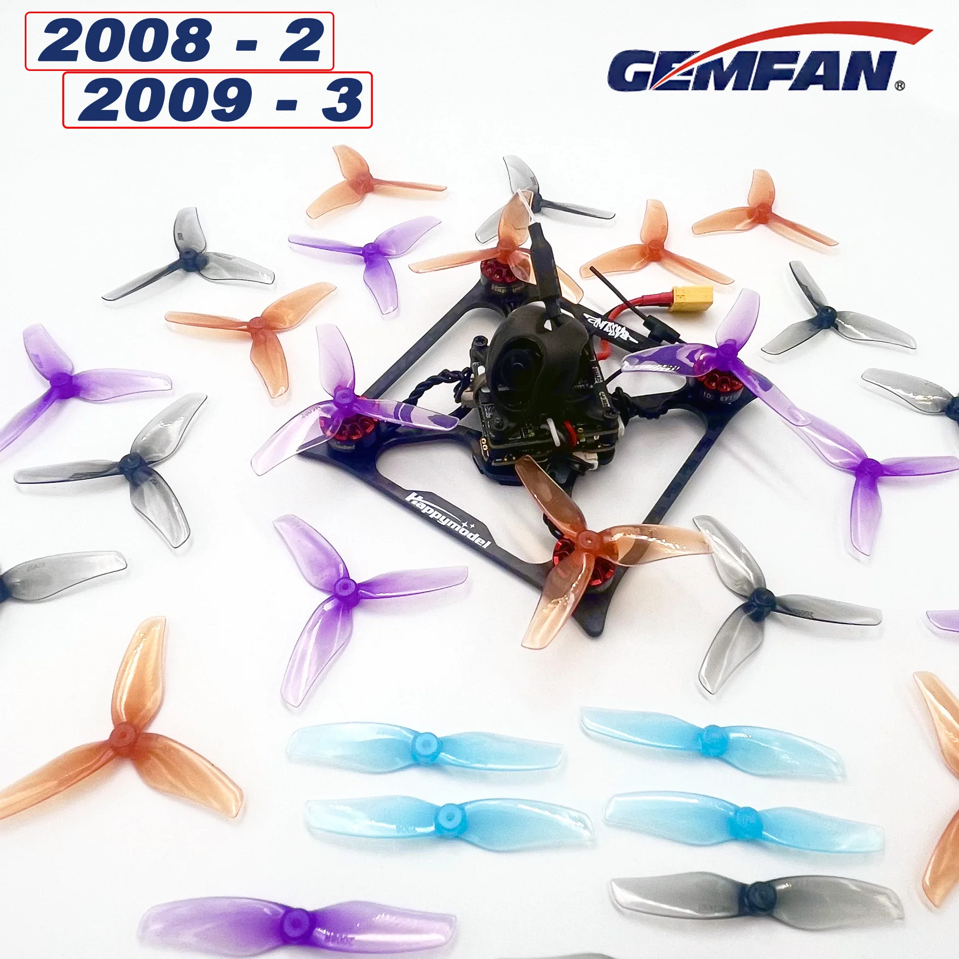 24 шт./12 пар Gemfan Hurricane 2008 2 лопасти/2009 3 Лопасти 51 мм PC Micro Whoop Propeller 0,8 мм/1 мм/1,5 мм Двигатель для FPV радиоуправляемого дрона
24 шт./12 пар Gemfan Hurricane 2008 2 лопасти/2009 3 Лопасти 51 мм PC Micro Whoop Propeller 0,8 мм/1 мм/1,5 мм Двигатель для FPV радиоуправляемого дрона