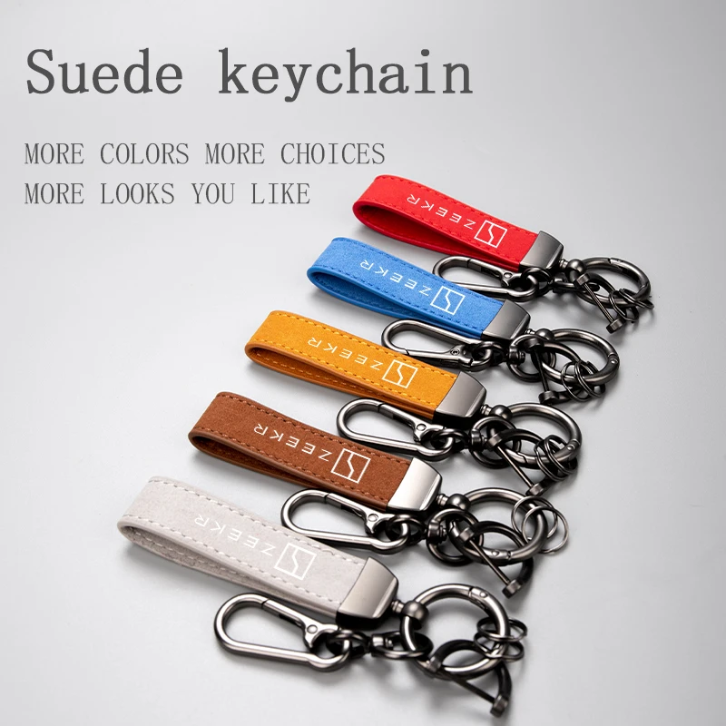 Car Keychain Suede Metal Keychain Car For Geely ZEEKR Cooley Emgrand Global Hawk 001 009 station Wagon X Keychain Accessories
Car Keychain Suede Metal Keychain Car For Geely ZEEKR Cooley Emgrand Global Hawk 001 009 station Wagon X Keychain Accessories