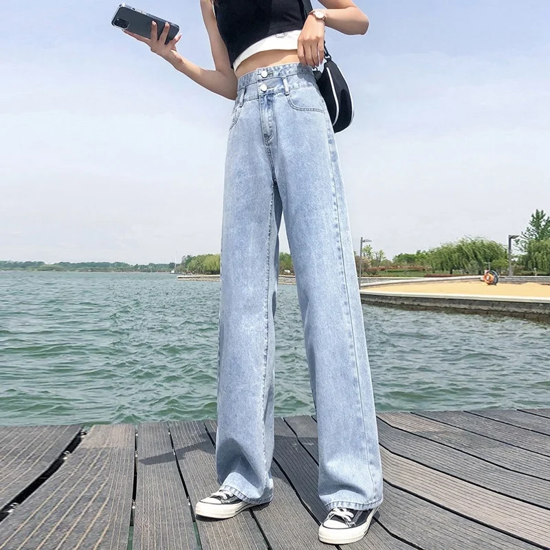 Baggy Jeans Female Clothing Denim Streetwear Y2k Women's Pants Straight Leg Vintage Blue 2023 Woman High Waist Korean Fashion
Baggy Jeans Female Clothing Denim Streetwear Y2k Women's Pants Straight Leg Vintage Blue 2023 Woman High Waist Korean Fashion