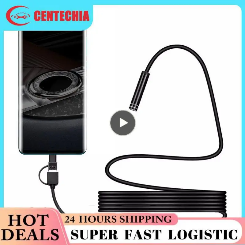 1PCS Endoscope 5.5mm Hardwired USB Android Endoscope Camera Mini Lens 3in1 TYPE-C Micro USB Waterproof Car Inspection
1PCS Endoscope 5.5mm Hardwired USB Android Endoscope Camera Mini Lens 3in1 TYPE-C Micro USB Waterproof Car Inspection