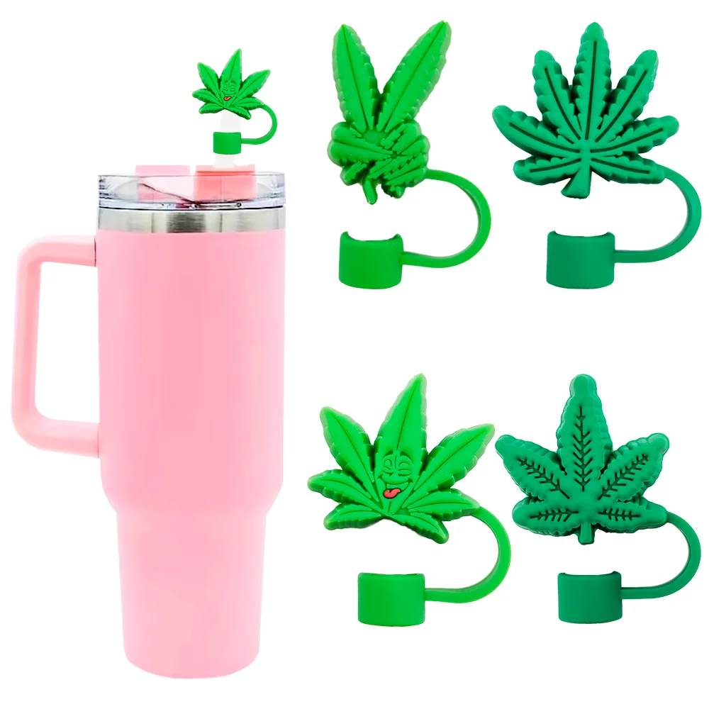 4PCS 10mm Silicone Straw Covers Cap Compatible with Stanley 30&40 Oz Tumbler,Green Leaf Straw Toppers,Reusable Dust-Proof Straw
4PCS 10mm Silicone Straw Covers Cap Compatible with Stanley 30&40 Oz Tumbler,Green Leaf Straw Toppers,Reusable Dust-Proof Straw