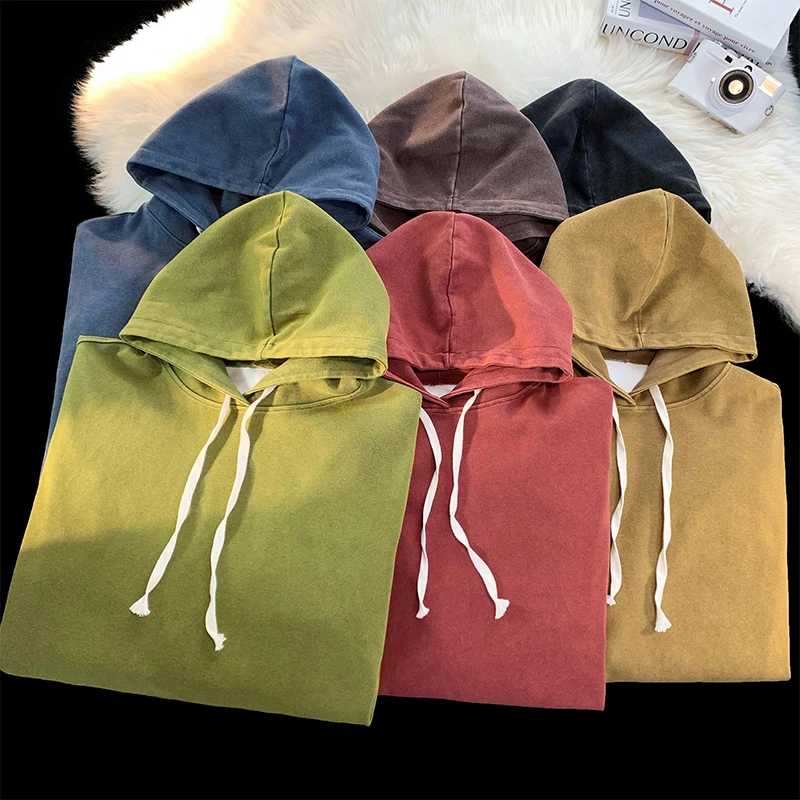 American Wash Retro Hooded Sweatshirt Man Baggy Oversized Hoodies Cotton Tops Autumn/winter Harajuku Pullovers Solid
American Wash Retro Hooded Sweatshirt Man Baggy Oversized Hoodies Cotton Tops Autumn/winter Harajuku Pullovers Solid