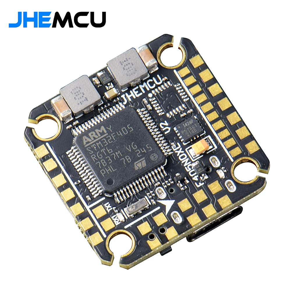 JHEMCU F405 NOXE V2 Контроллер полета Baro OSD 16 Мб BlackBox 5 в 10 в Dual BEC 20x20 мм 3-6S LIPO для FPV Freestyle Дрон DIY части
JHEMCU F405 NOXE V2 Контроллер полета Baro OSD 16 Мб BlackBox 5 в 10 в Dual BEC 20x20 мм 3-6S LIPO для FPV Freestyle Дрон DIY части