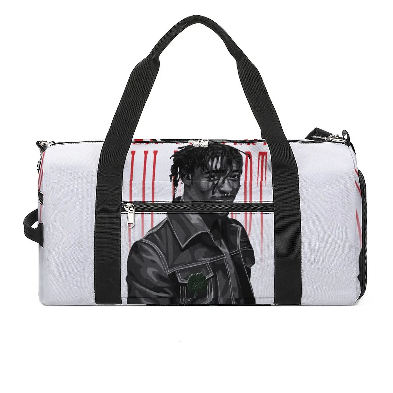 Lil Uzi Vert Gym Bag Hiphop Rapper Singer Travel Training Sports Bags Men Women Custom with Shoes Fitness Bag Outdoor Handbags
Lil Uzi Vert Gym Bag Hiphop Rapper Singer Travel Training Sports Bags Men Women Custom with Shoes Fitness Bag Outdoor Handbags