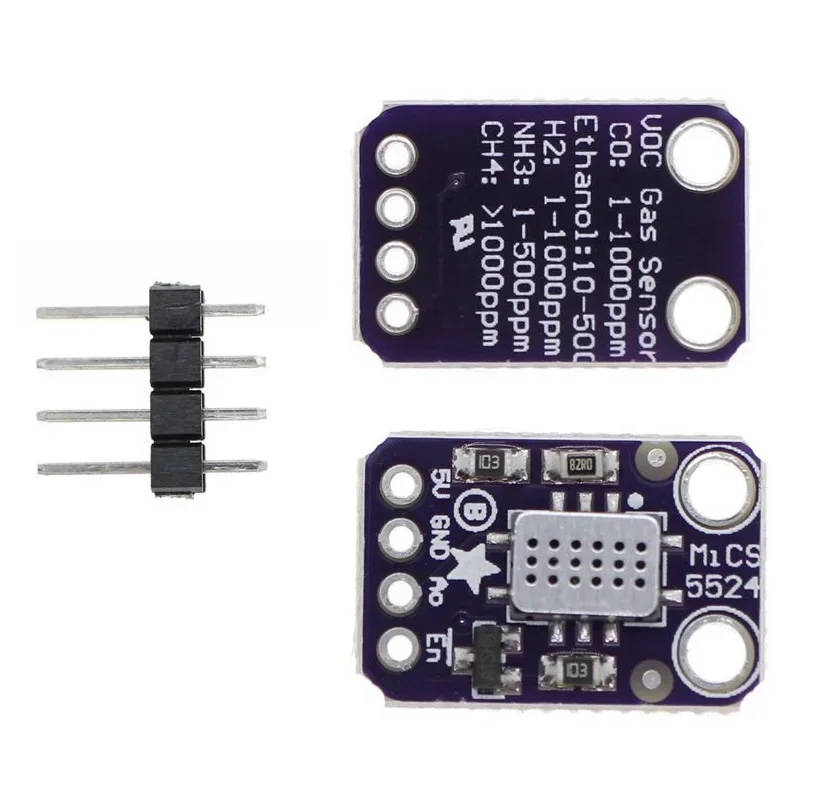 

1PCS MiCS5524 Carbon Oxygen Alcohol VOC Gas Analog Sensor Breakout Board Detector for Arduino Raspberry Pi