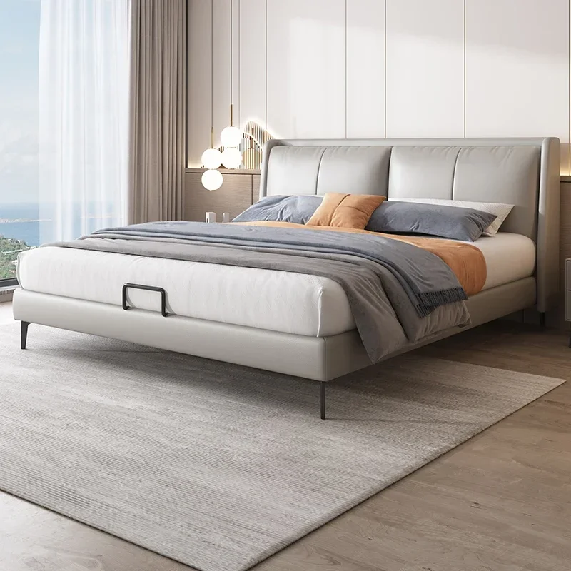 bed Leather modern simple luxury 2022 new wedding master room 1.8m double Italian luxury leather
bed Leather modern simple luxury 2022 new wedding master room 1.8m double Italian luxury leather