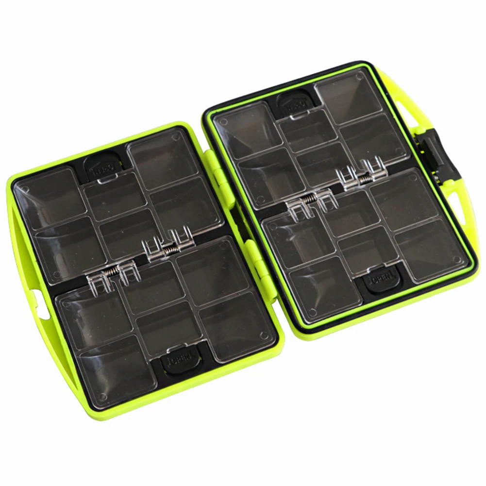 Коробка для рыболовных снастей из АБС-пластика, 11,2x8,9x3,2 см, двусторонняя коробка для хранения рыболовных снастей, 24 отделения с ручкой, 1 шт.
Коробка для рыболовных снастей из АБС-пластика, 11,2x8,9x3,2 см, двусторонняя коробка для хранения рыболовных снастей, 24 отделения с ручкой, 1 шт.
