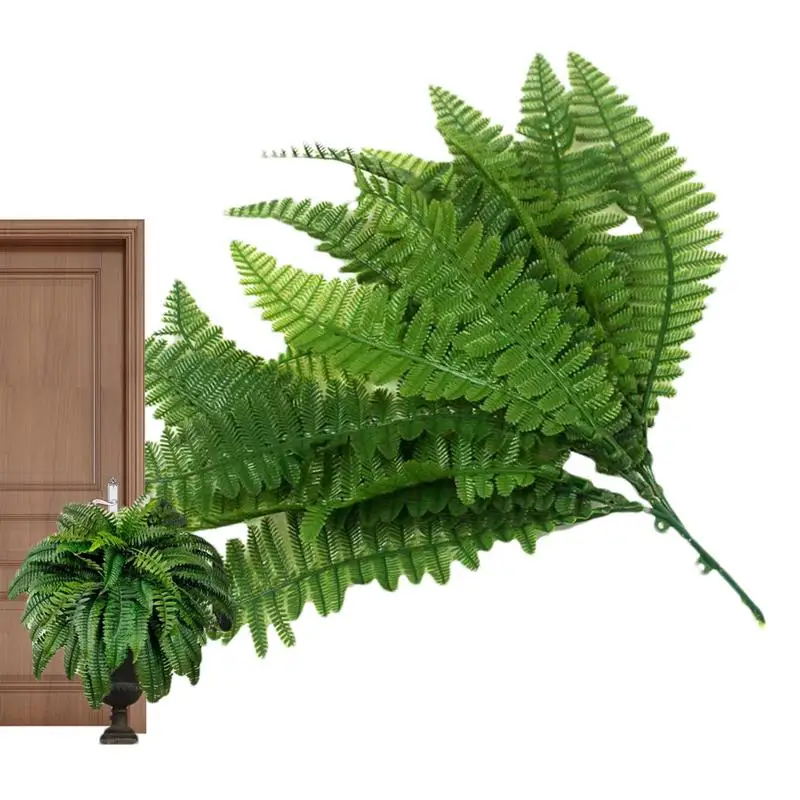 Artificial Boston Fern Plants Realistic Fake Ferns Resistant Bush Reusable Faux Shrubs Plastic Green Plant Decor Home Supplie
Artificial Boston Fern Plants Realistic Fake Ferns Resistant Bush Reusable Faux Shrubs Plastic Green Plant Decor Home Supplie