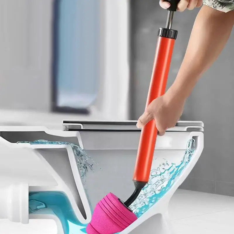 High Pressure Toilet Plunger Toilet Unclogger Pump toilet pipe blocked sewer Dredging Plunger Drain Clog Remover Tool For Sink
High Pressure Toilet Plunger Toilet Unclogger Pump toilet pipe blocked sewer Dredging Plunger Drain Clog Remover Tool For Sink