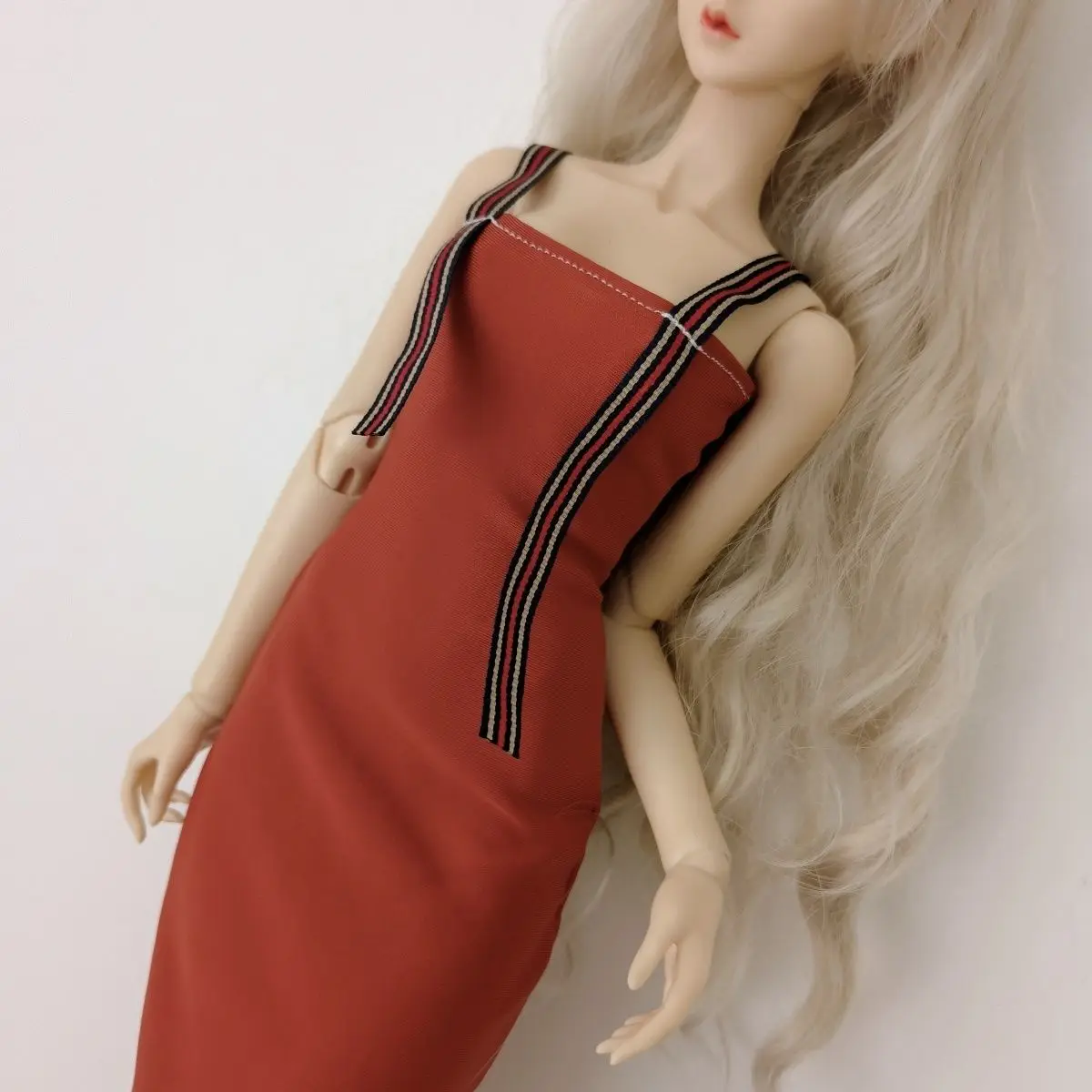 Fashion 60cm Doll's Clothes for 1/3 Bjd Doll Wine Red Retro Dress with Ruffles Diy Girl Toys Dress Up Doll Accessories, No Doll
Fashion 60cm Doll's Clothes for 1/3 Bjd Doll Wine Red Retro Dress with Ruffles Diy Girl Toys Dress Up Doll Accessories, No Doll