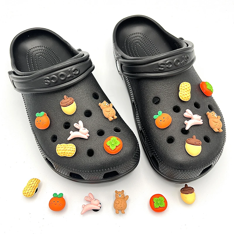 2022 New JIBZ Hazelnuts Rabbit Shoe Pins Hard Plastic Croc Shoe Charms DIY Decoration For Clogs Sandals Shoe Buckle Accessories
2022 New JIBZ Hazelnuts Rabbit Shoe Pins Hard Plastic Croc Shoe Charms DIY Decoration For Clogs Sandals Shoe Buckle Accessories