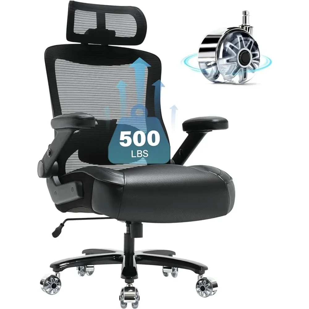 Ergonomic Mesh Desk Chair with Adjustable Lumbar Support Headrest 3D Flip Up Arms Metal Base,Black
Ergonomic Mesh Desk Chair with Adjustable Lumbar Support Headrest 3D Flip Up Arms Metal Base,Black