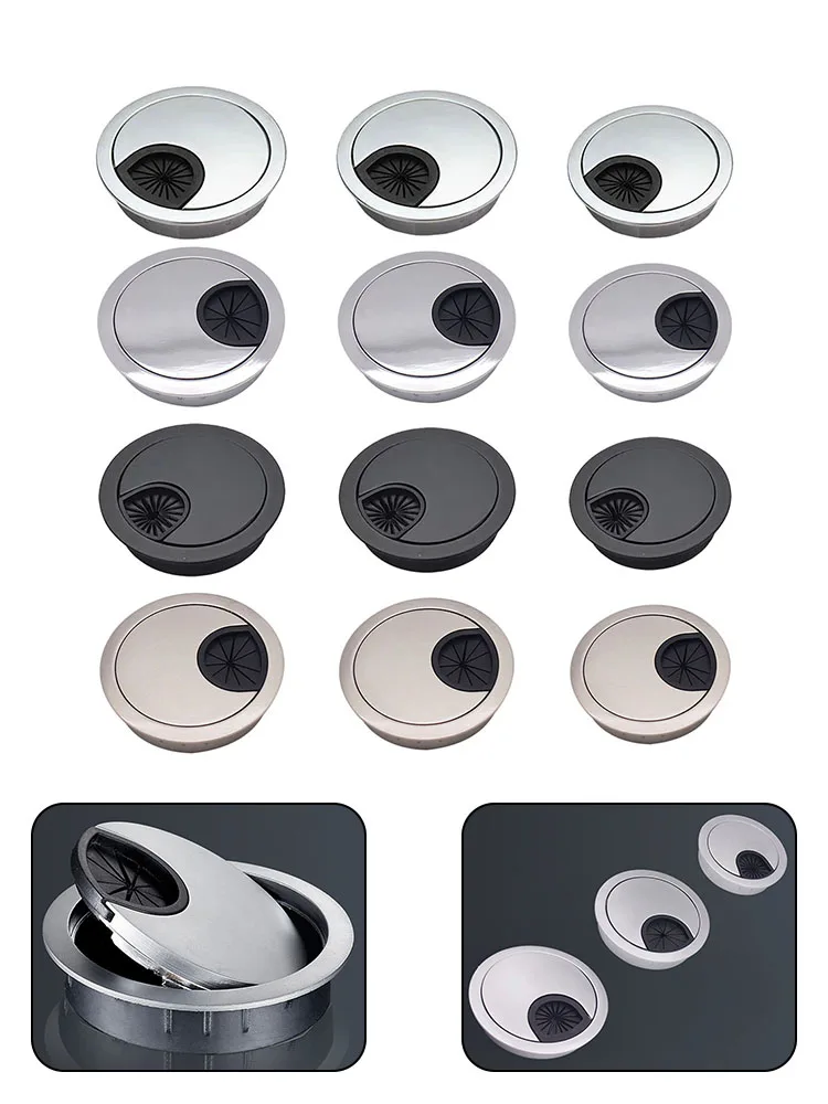 1pcs Computer Desk Cable Hole Cover 50mm 60mm 80mm Desk Metal Grommet Table Cable Tidy Wire Hole Cover Home Hardware Parts
1pcs Computer Desk Cable Hole Cover 50mm 60mm 80mm Desk Metal Grommet Table Cable Tidy Wire Hole Cover Home Hardware Parts
