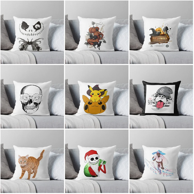 Modern Living Room sofa House bed halloween pumpkin 45*45 fall 50*50 60*60 40*40 fear white skeleton funny pillowcase cushion
Modern Living Room sofa House bed halloween pumpkin 45*45 fall 50*50 60*60 40*40 fear white skeleton funny pillowcase cushion
