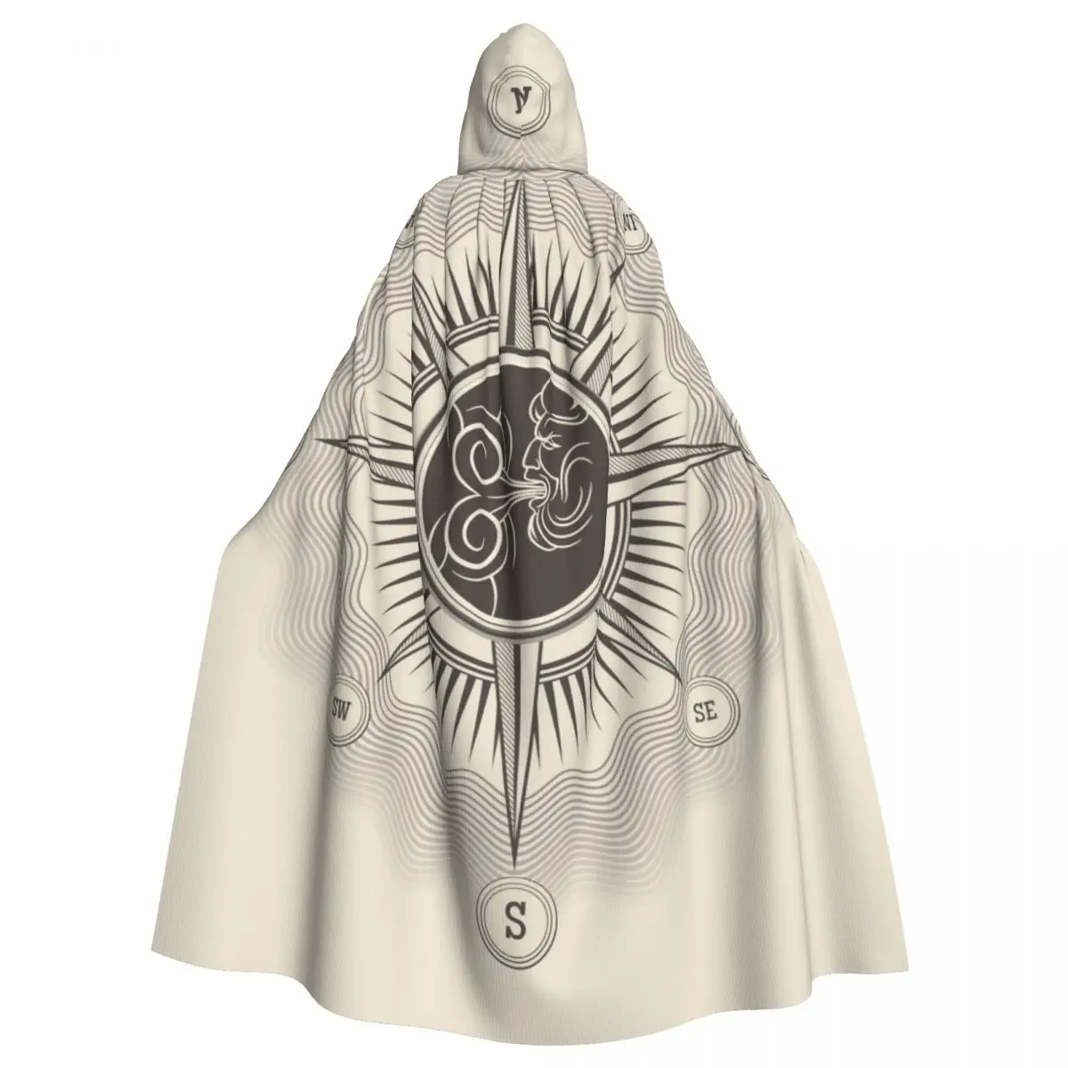 Unisex Adult Retro Style Set Wind Rose Cloak with Hood Long Witch Costume Cosplay
Unisex Adult Retro Style Set Wind Rose Cloak with Hood Long Witch Costume Cosplay