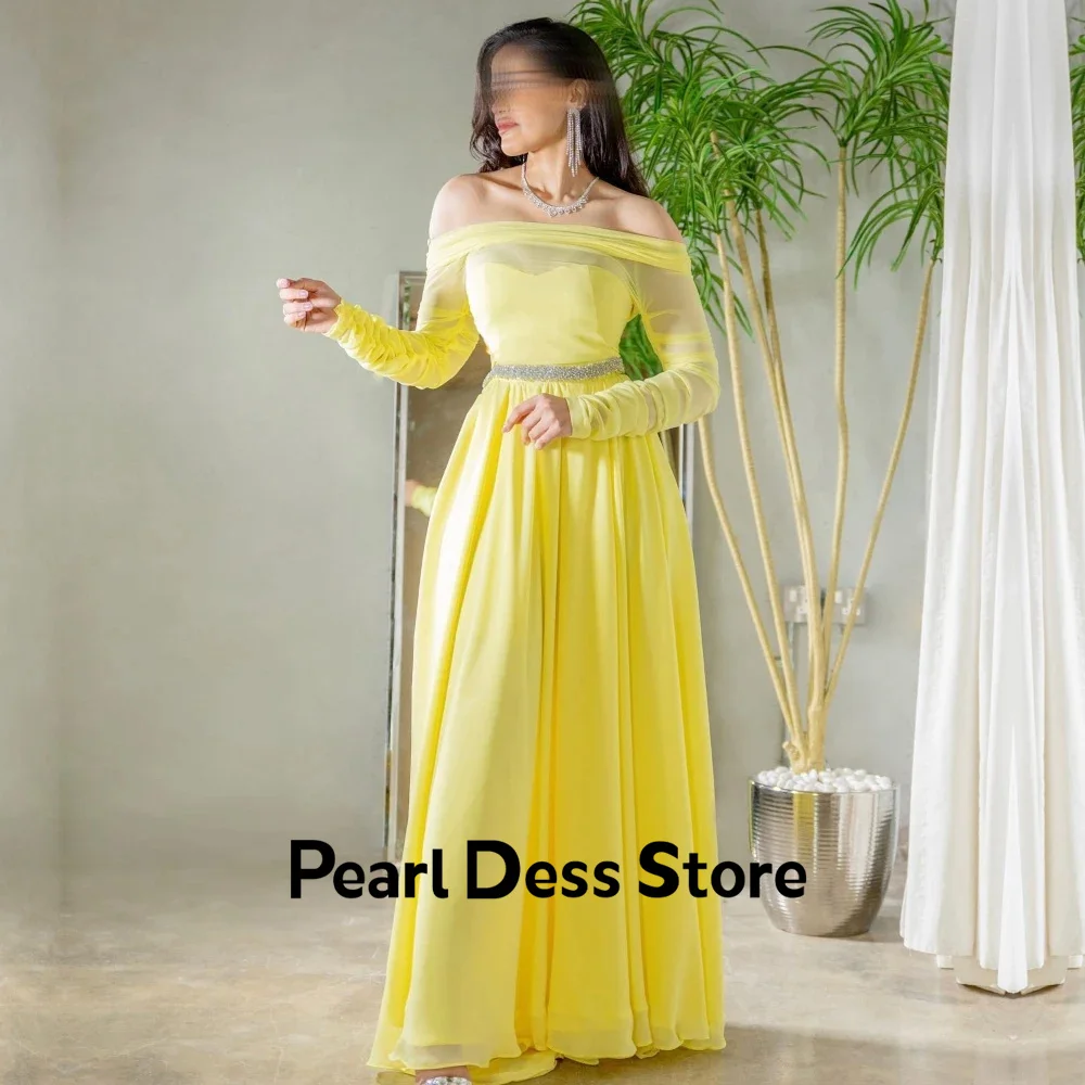Ball Party Dress Off Shoulder Full Long Sleeve A-Line Crystal Formal Evening Dress Vestido De Gala
Ball Party Dress Off Shoulder Full Long Sleeve A-Line Crystal Formal Evening Dress Vestido De Gala