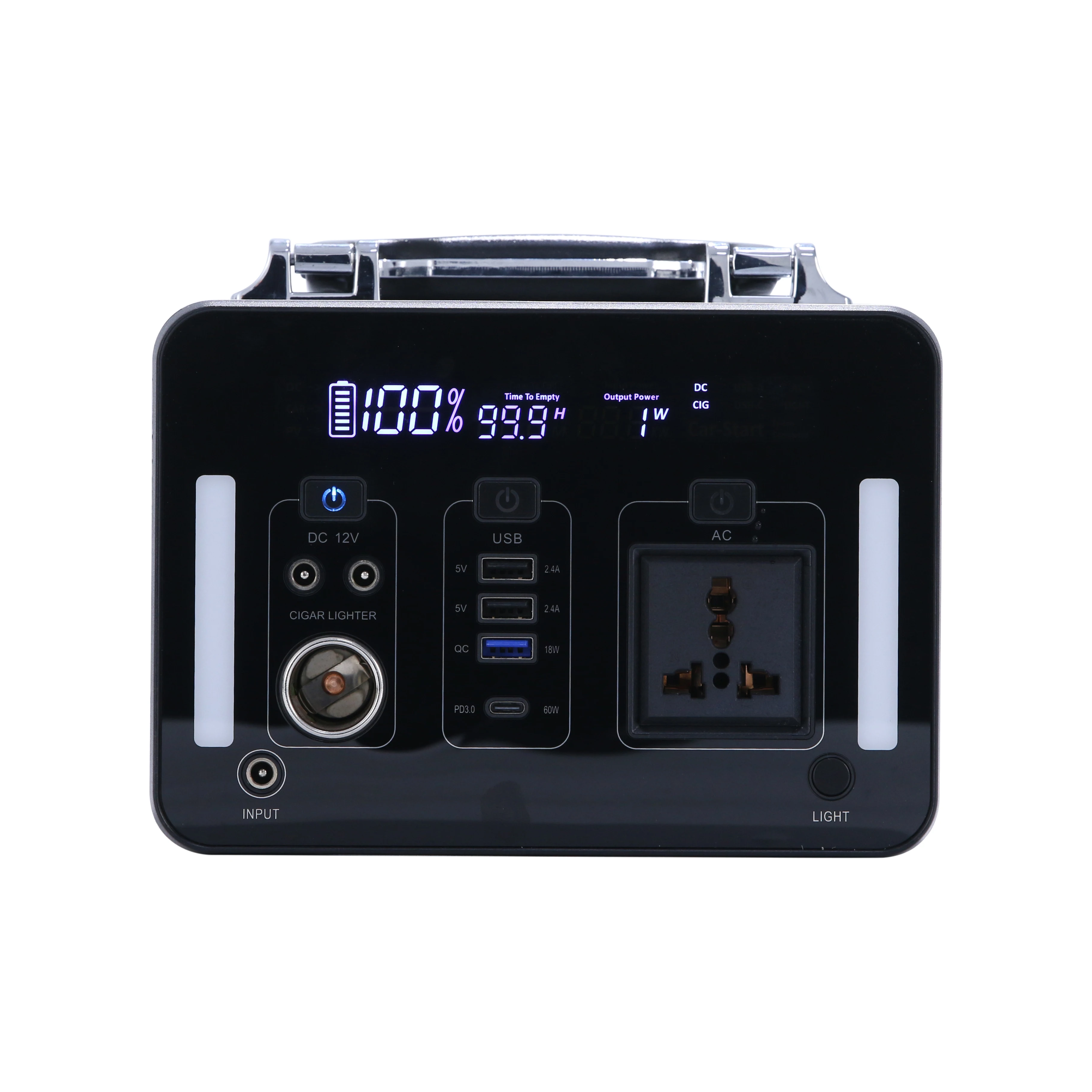 Best Selling Fanless Design Ternary Lithium Battery With 3 USB Port Output 500WPortable Electronics Power Station
Best Selling Fanless Design Ternary Lithium Battery With 3 USB Port Output 500WPortable Electronics Power Station