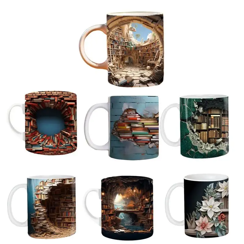Bookshelf Mug Ceramic Coffee Milk Tea Cup Creative Library Mug Design Best Gift For Book Lovers readers drinkware party gifts
Bookshelf Mug Ceramic Coffee Milk Tea Cup Creative Library Mug Design Best Gift For Book Lovers readers drinkware party gifts