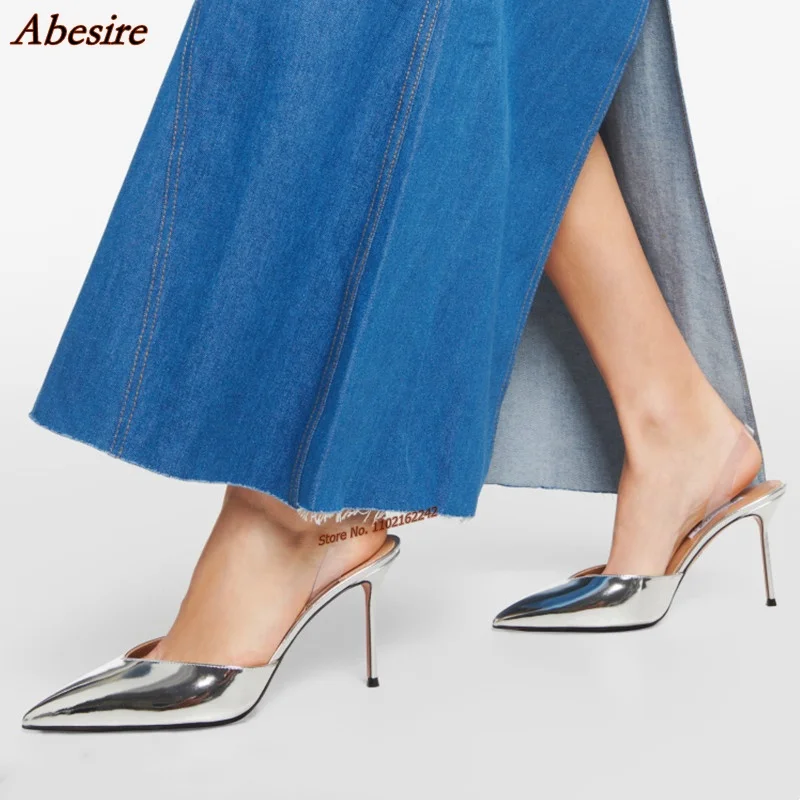 Summer Mirror High-Heeled Shoes Female Pointed Toe Stiletto 8cm/10cm Shallow Mouth Strap Pumps Fashion Casual Dress Pumps 46
Summer Mirror High-Heeled Shoes Female Pointed Toe Stiletto 8cm/10cm Shallow Mouth Strap Pumps Fashion Casual Dress Pumps 46